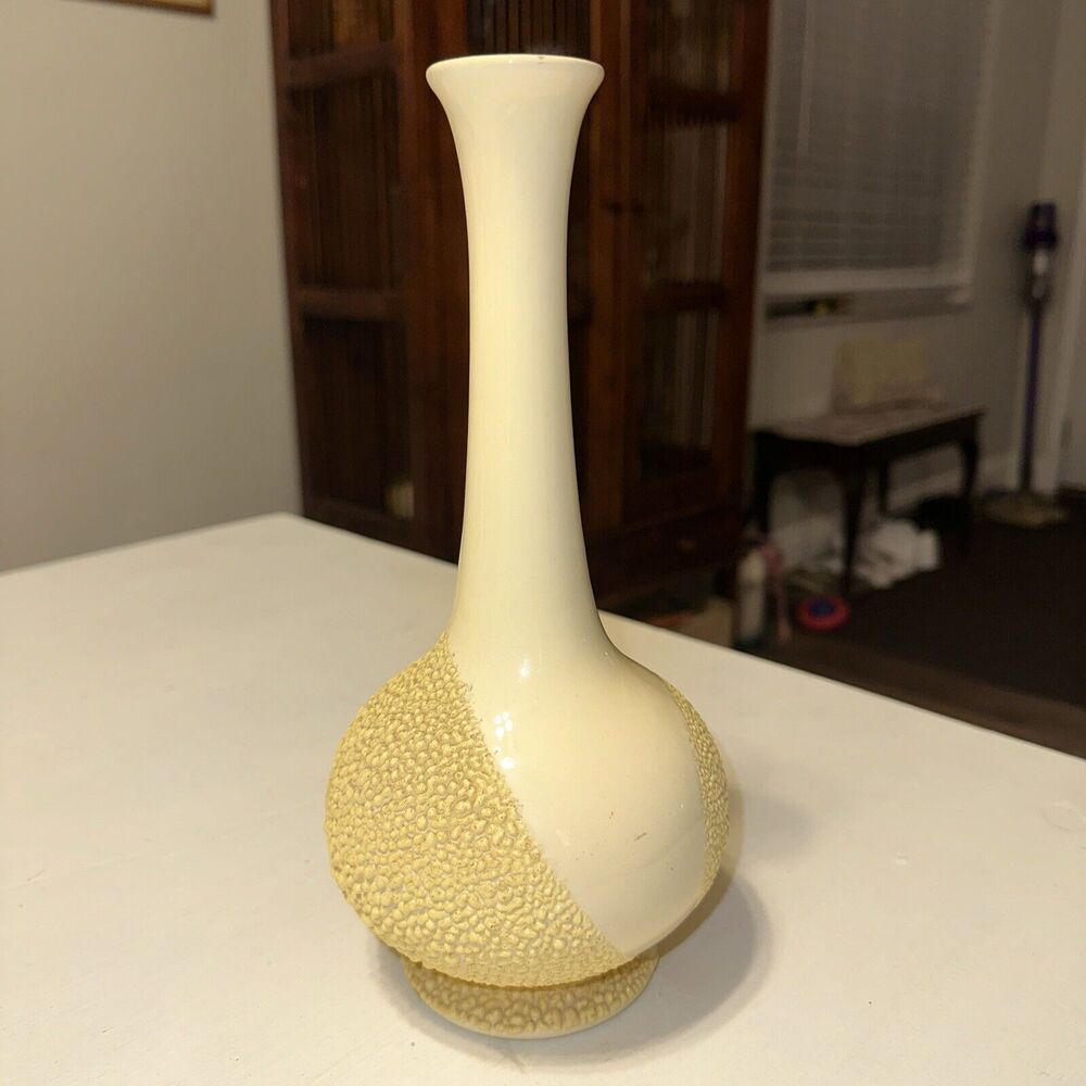 Vintage Haegar Vase Lava Textured Design Mid Century Stamped
